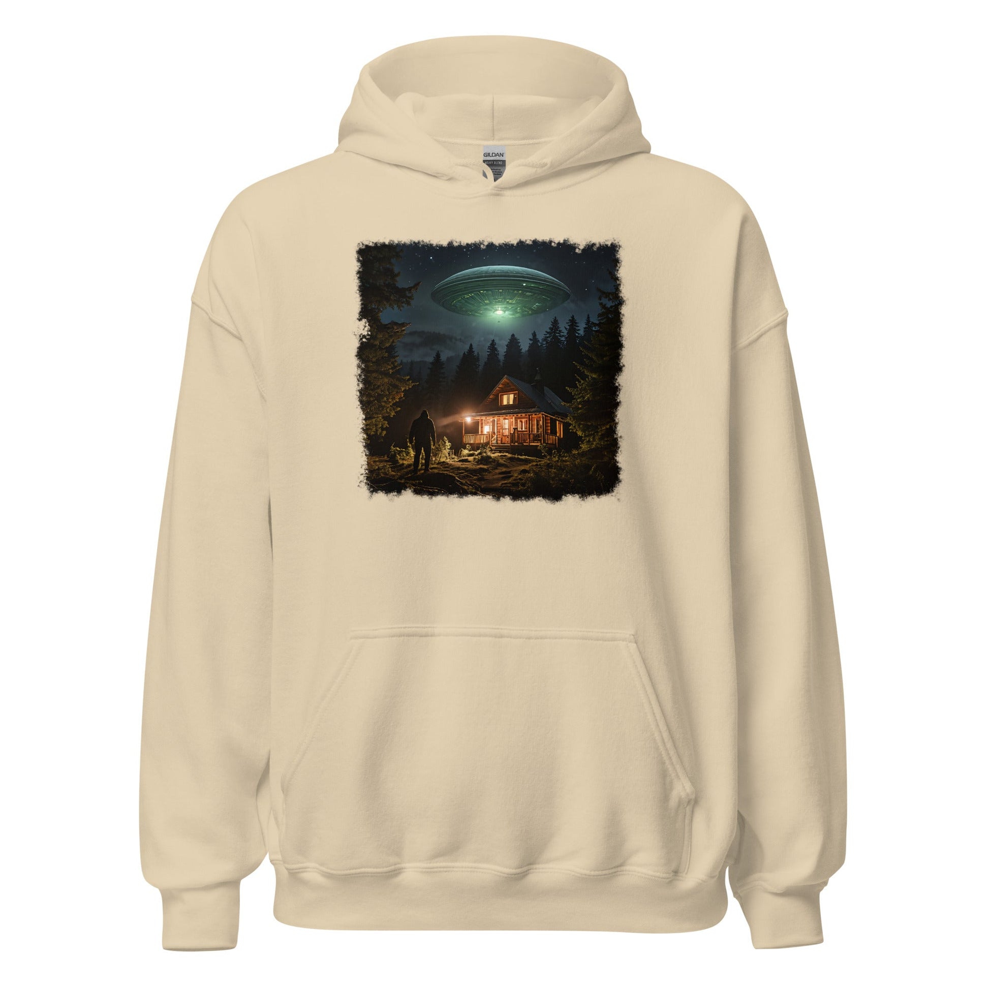 UFO and Bigfoot Women's (Unisex) Hoodie - Hoodies - Discovery Co.