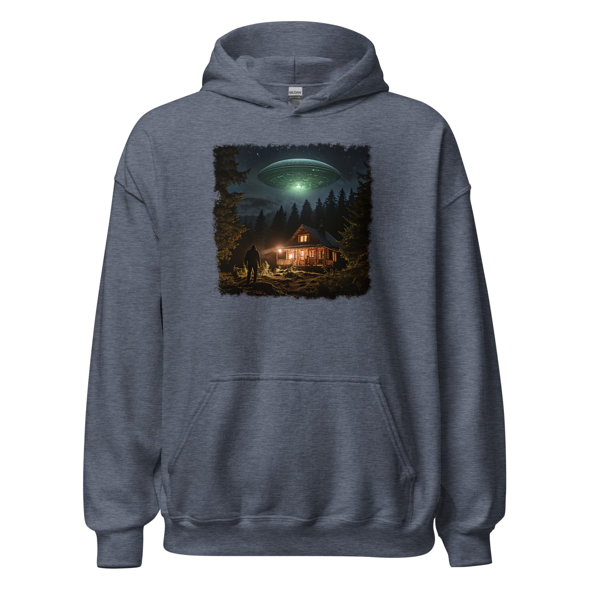 UFO and Bigfoot Women's (Unisex) Hoodie - Hoodies - Discovery Co.