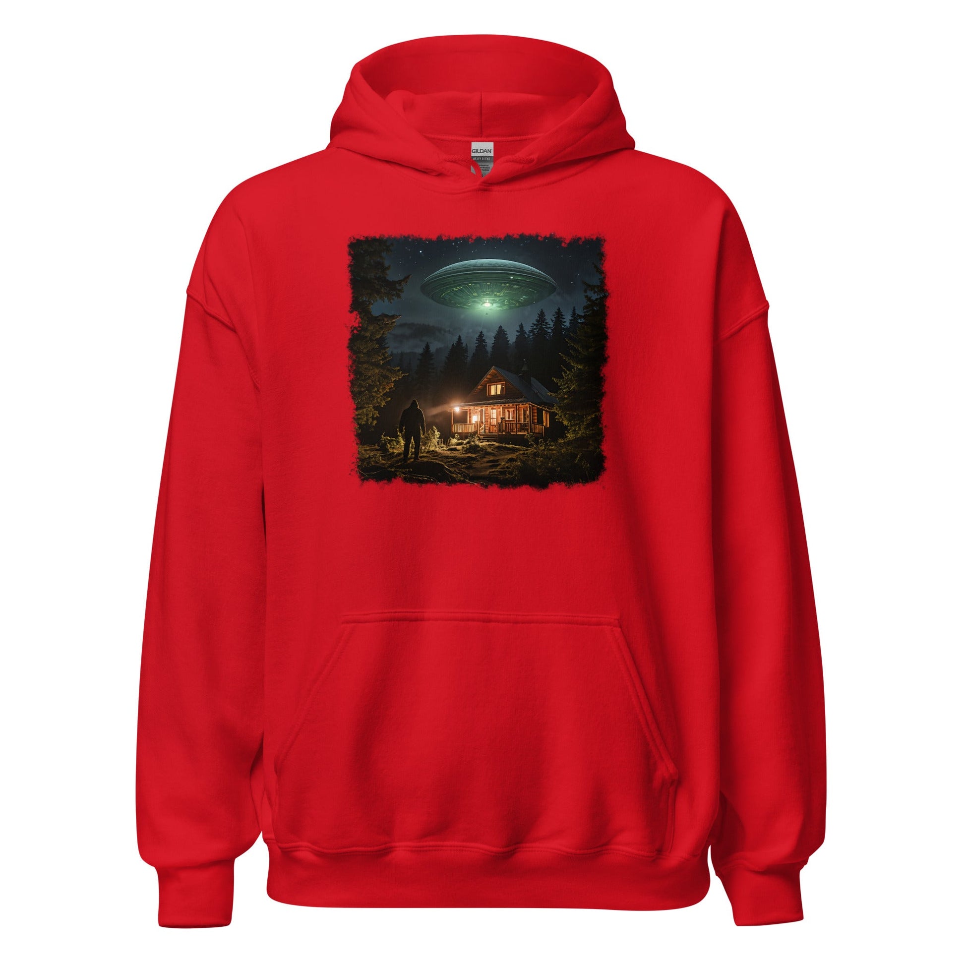 UFO and Bigfoot Women's (Unisex) Hoodie - Hoodies - Discovery Co.
