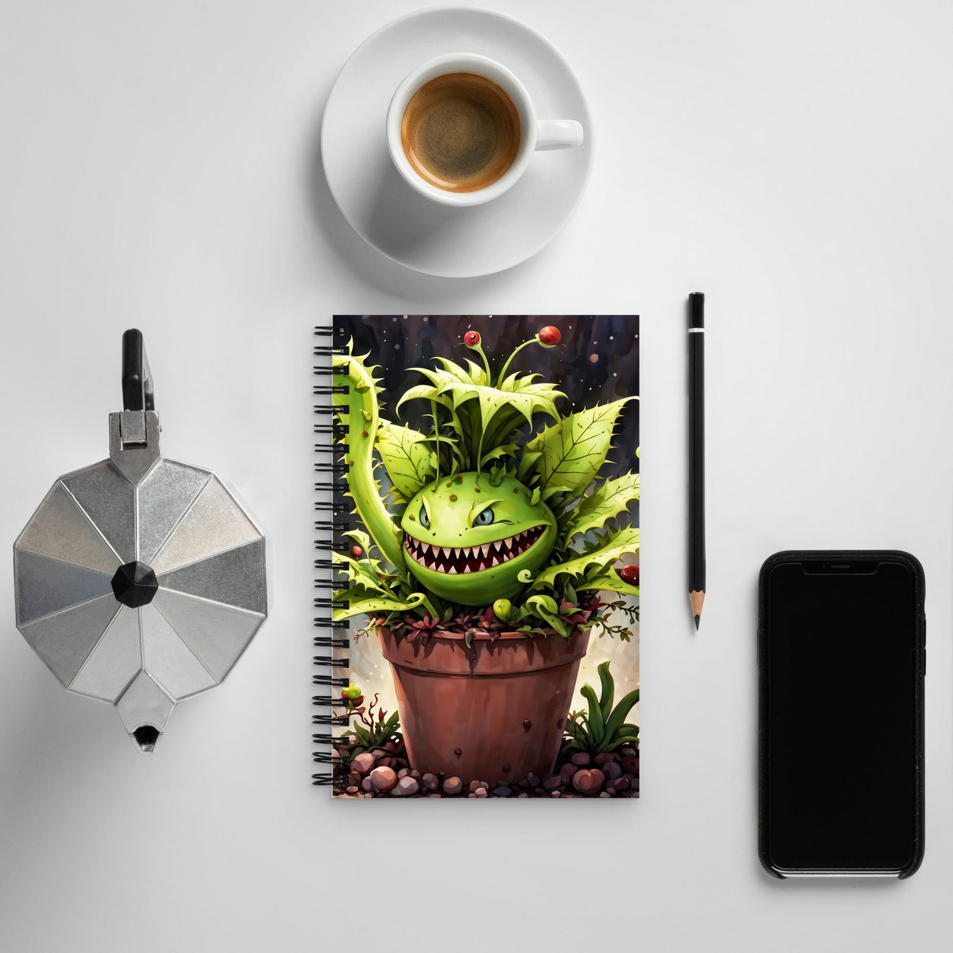 Venus Fly Trap Spiral Notebook - Spiral Notebooks - Discovery Co.