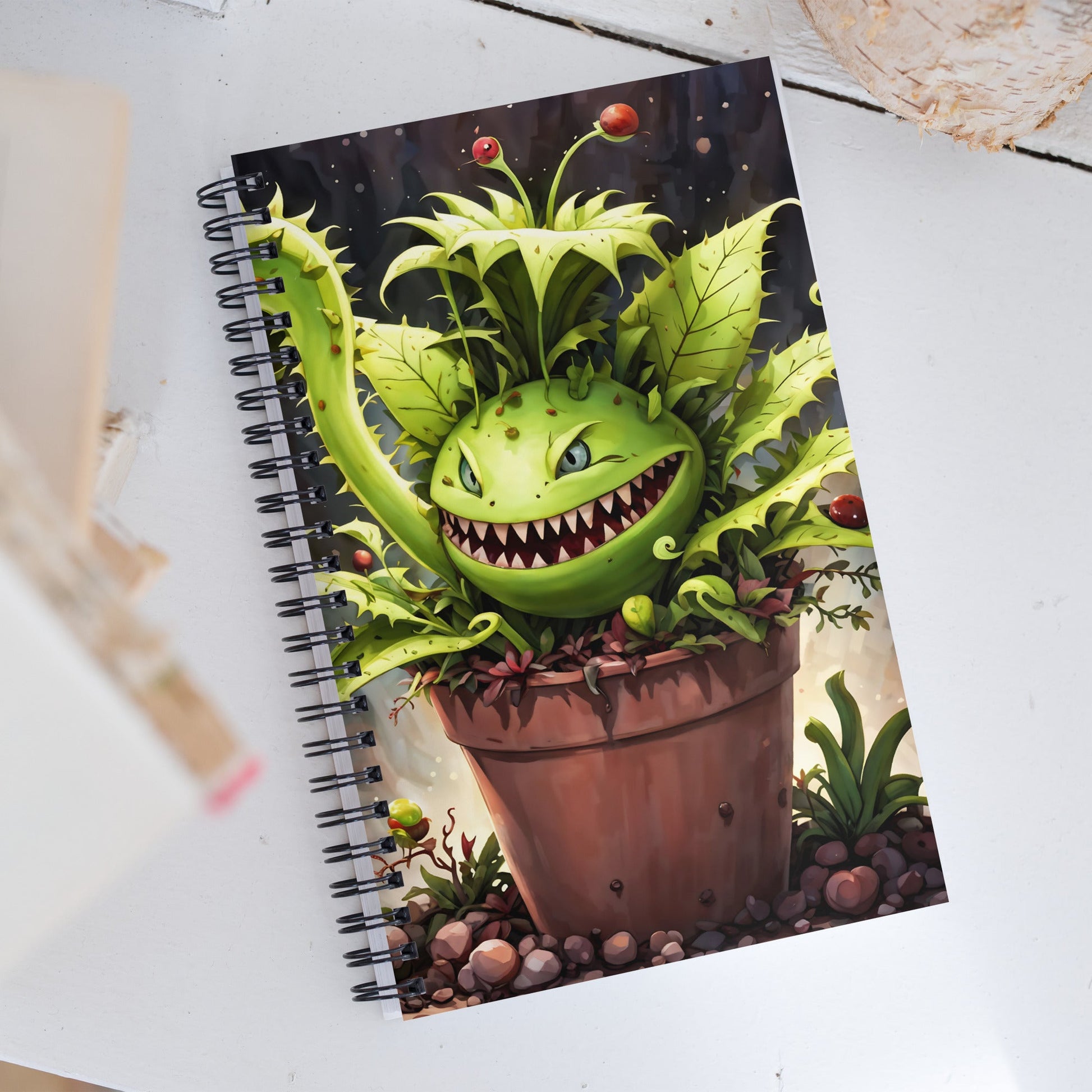 Venus Fly Trap Spiral Notebook - Spiral Notebooks - Discovery Co.