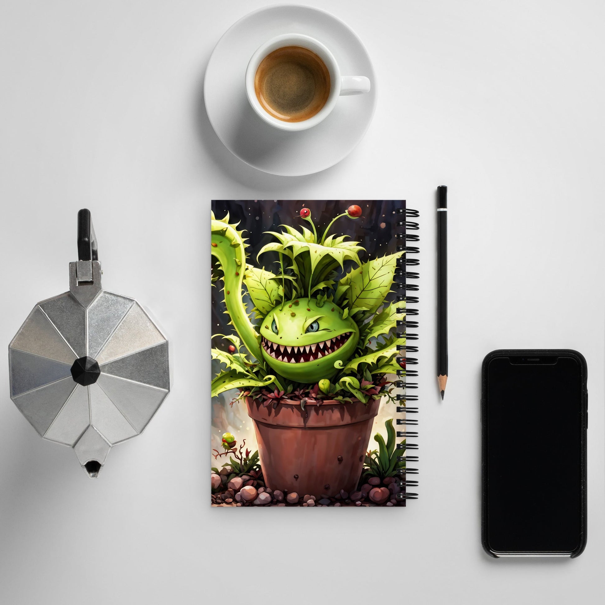 Venus Fly Trap Spiral Notebook - Spiral Notebooks - Discovery Co.