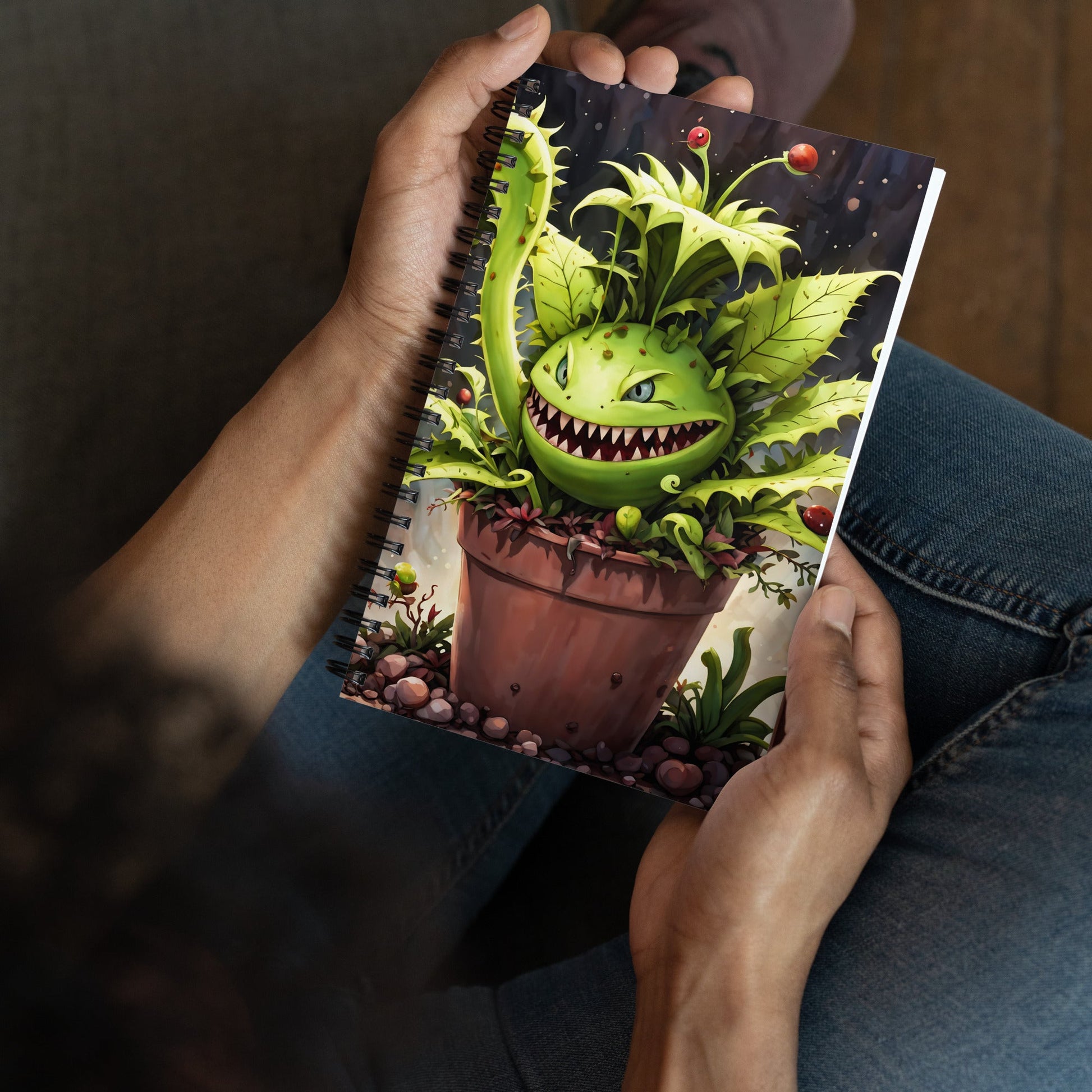 Venus Fly Trap Spiral Notebook - Spiral Notebooks - Discovery Co.