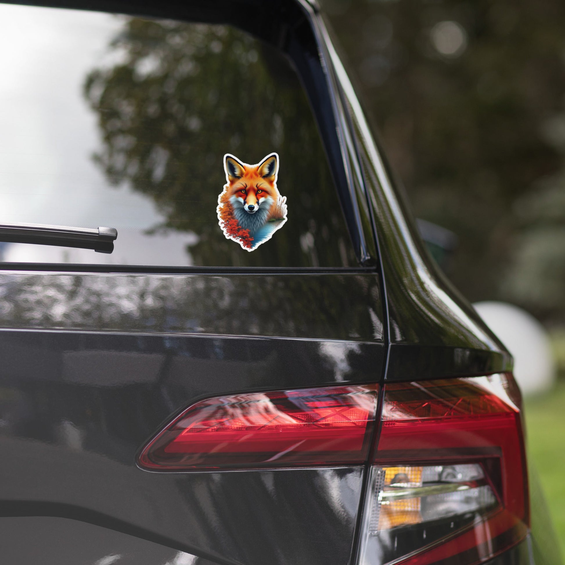 Vivid Fox Bubble - Free Stickers - Stickers - Discovery Co.
