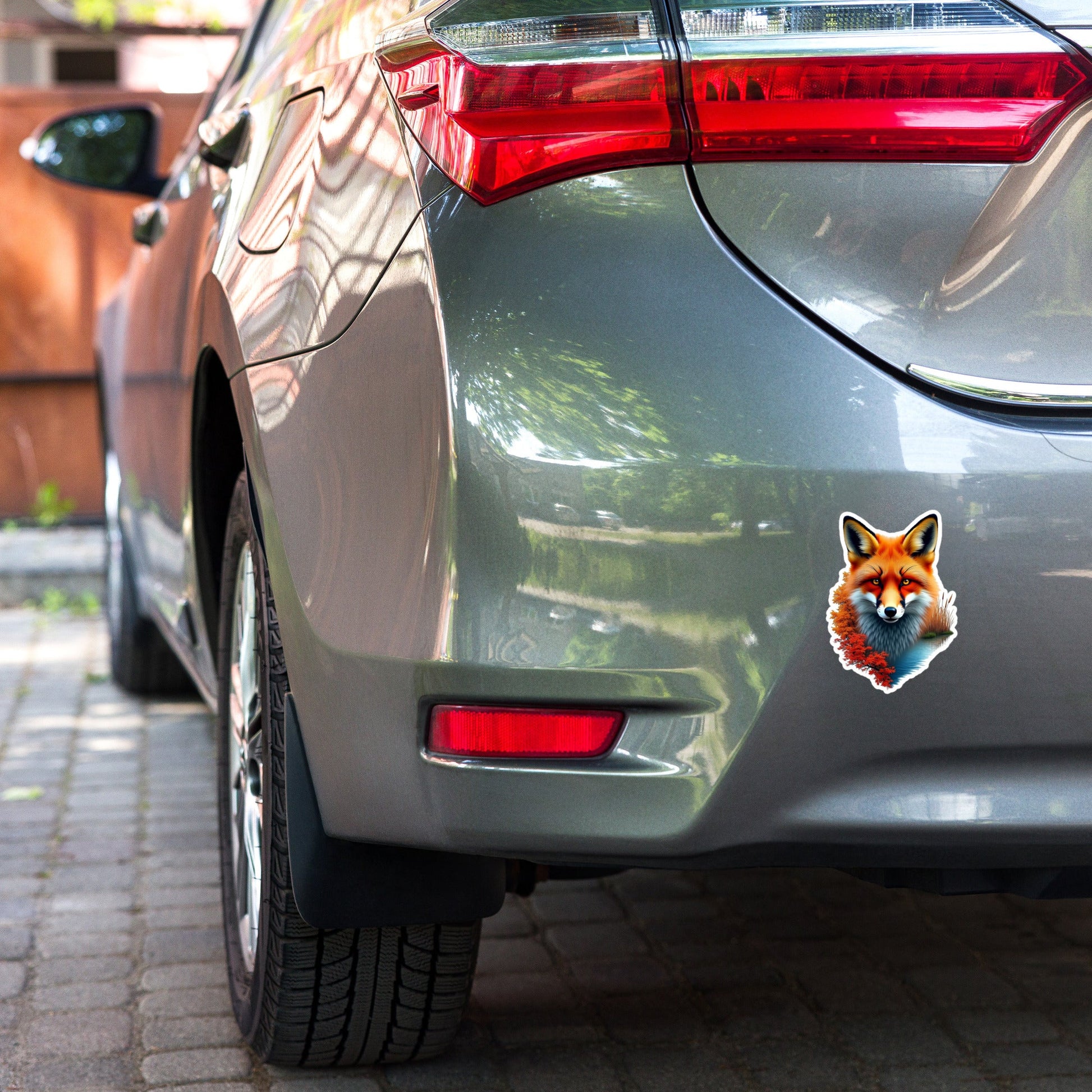 Vivid Fox Bubble - Free Stickers - Stickers - Discovery Co.
