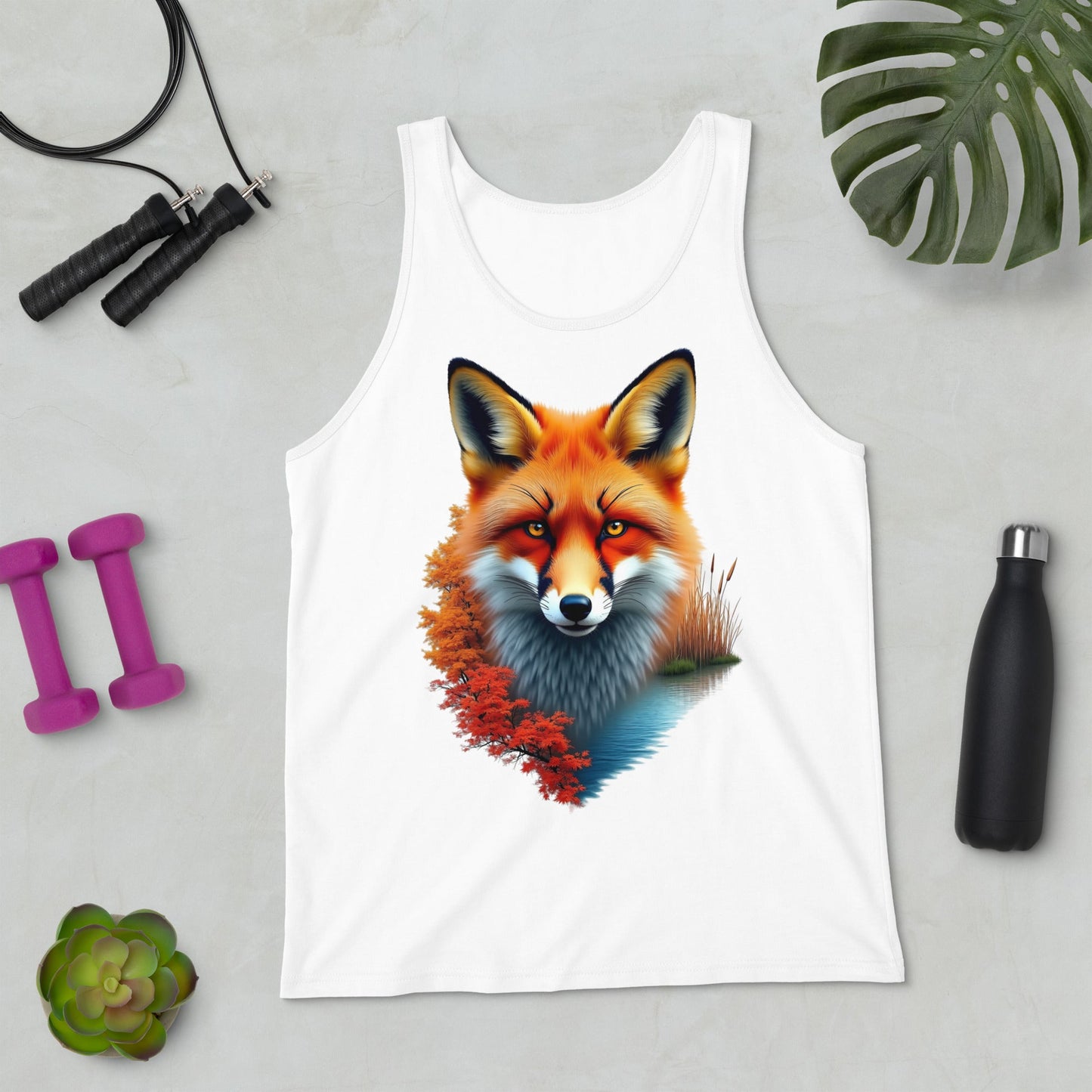 Vivid Fox Men's Tank Top - Men's Shirts - Discovery Co.