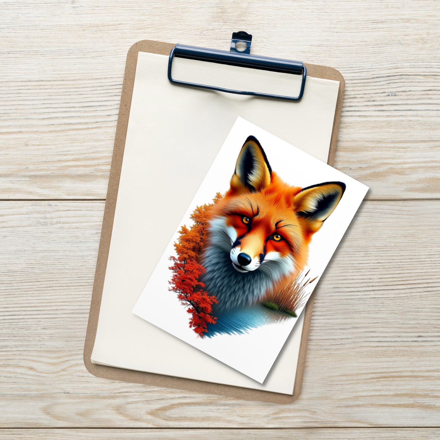 Vivid Fox Standard Postcard - Post Cards - Discovery Co.