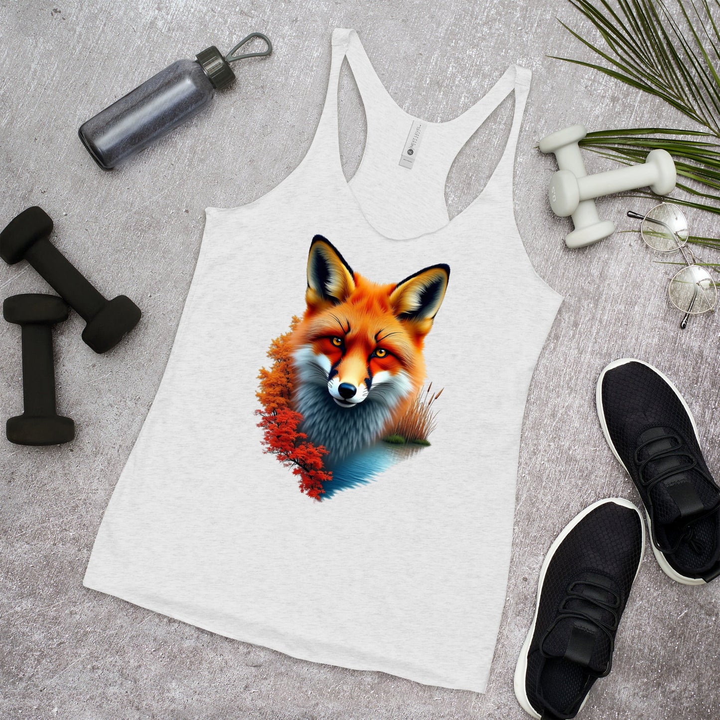 Vivid Fox Women's Racerback Tank - Women's Shirts - Discovery Co.
