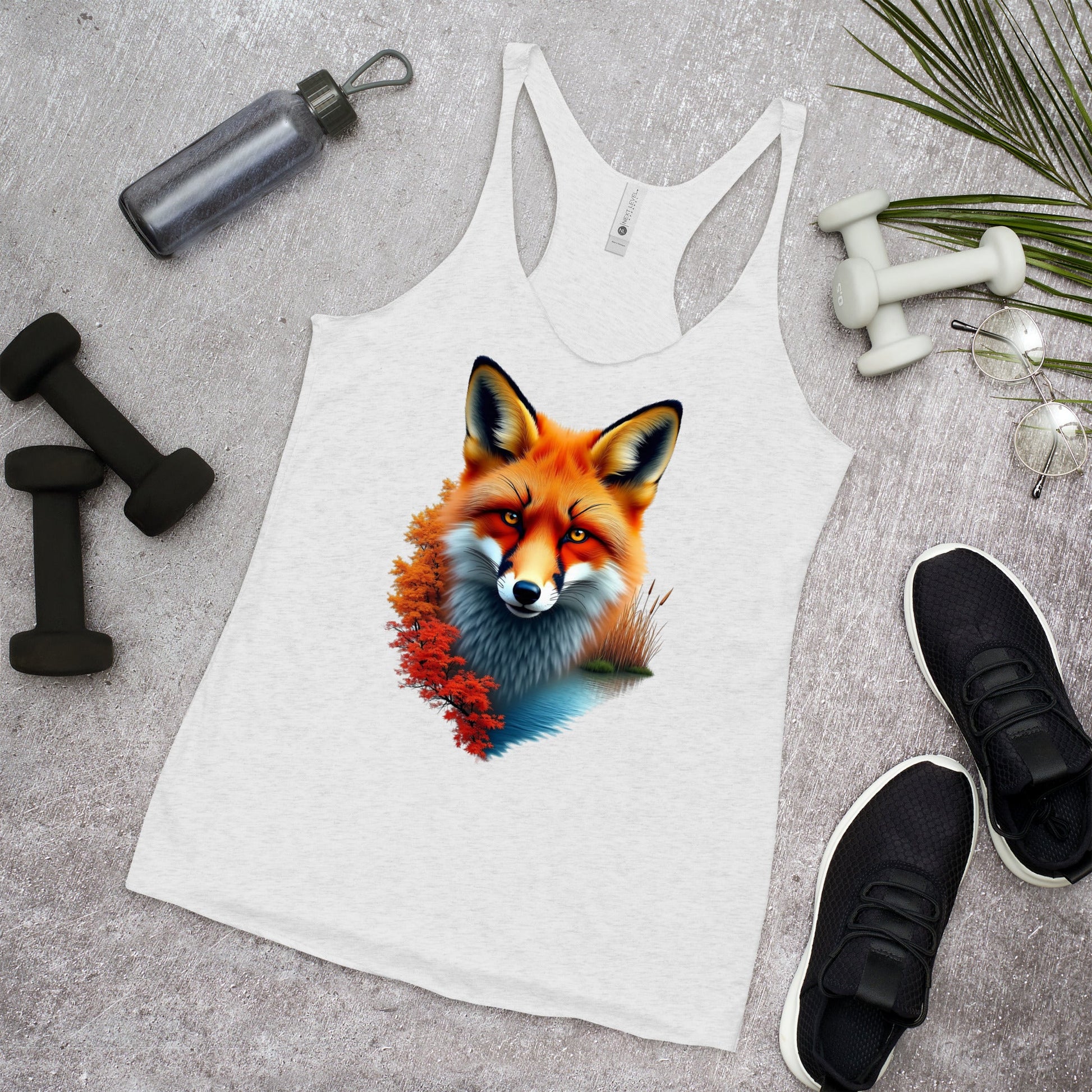 Vivid Fox Women's Racerback Tank - Women's Shirts - Discovery Co.