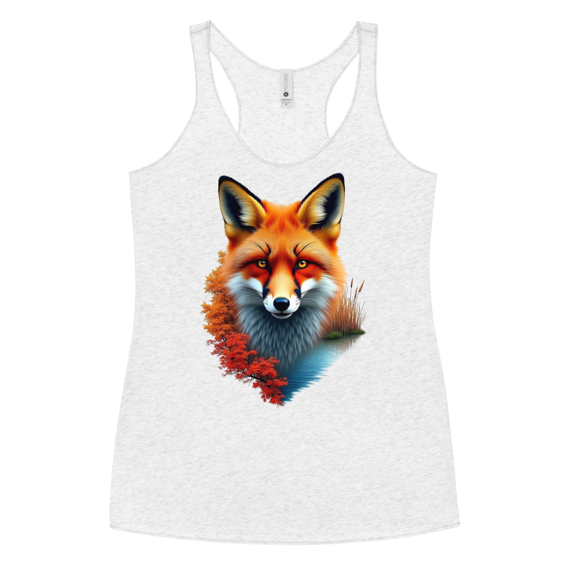 Vivid Fox Women's Racerback Tank - Women's Shirts - Discovery Co.