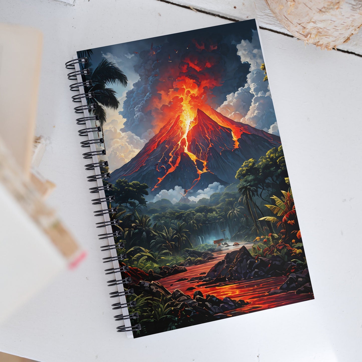 Volcano II Spiral Notebook - Spiral Notebooks - Discovery Co.