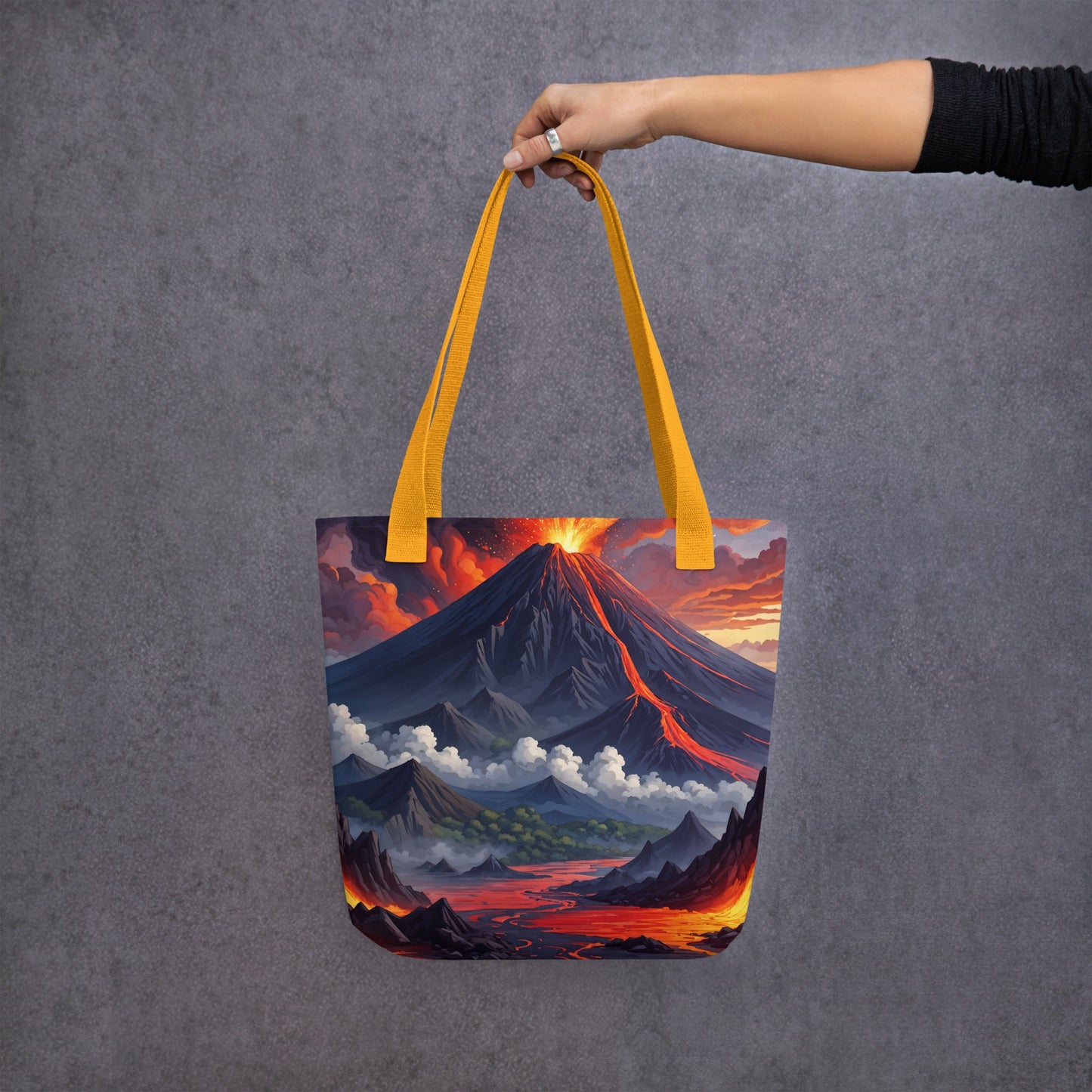 Volcano II Tote Bag - Tote Bags - Discovery Co.