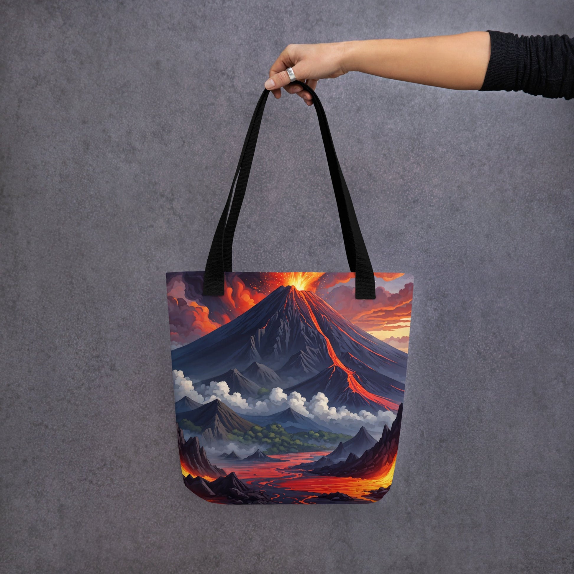 Volcano II Tote Bag - Tote Bags - Discovery Co.