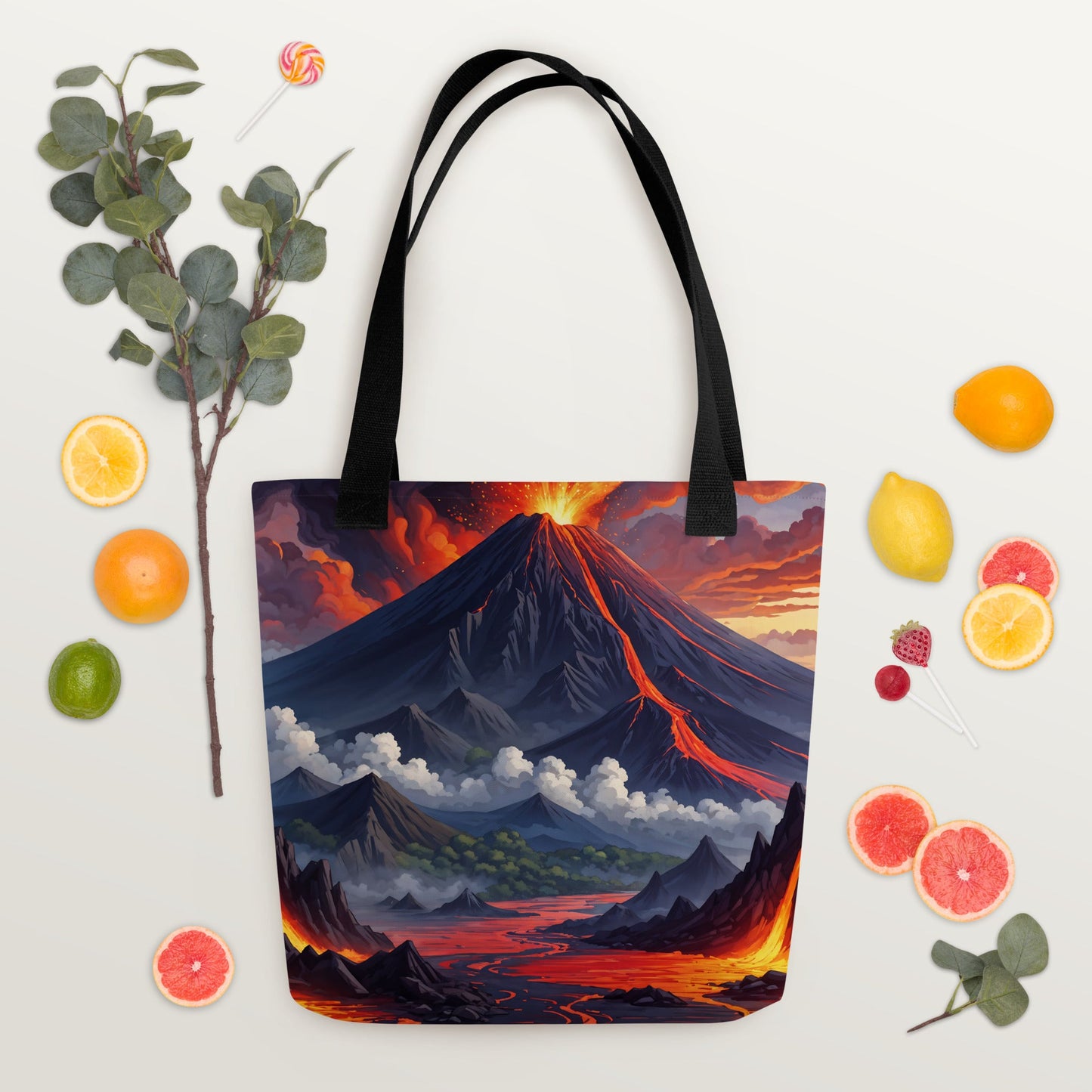 Volcano II Tote Bag - Tote Bags - Discovery Co.