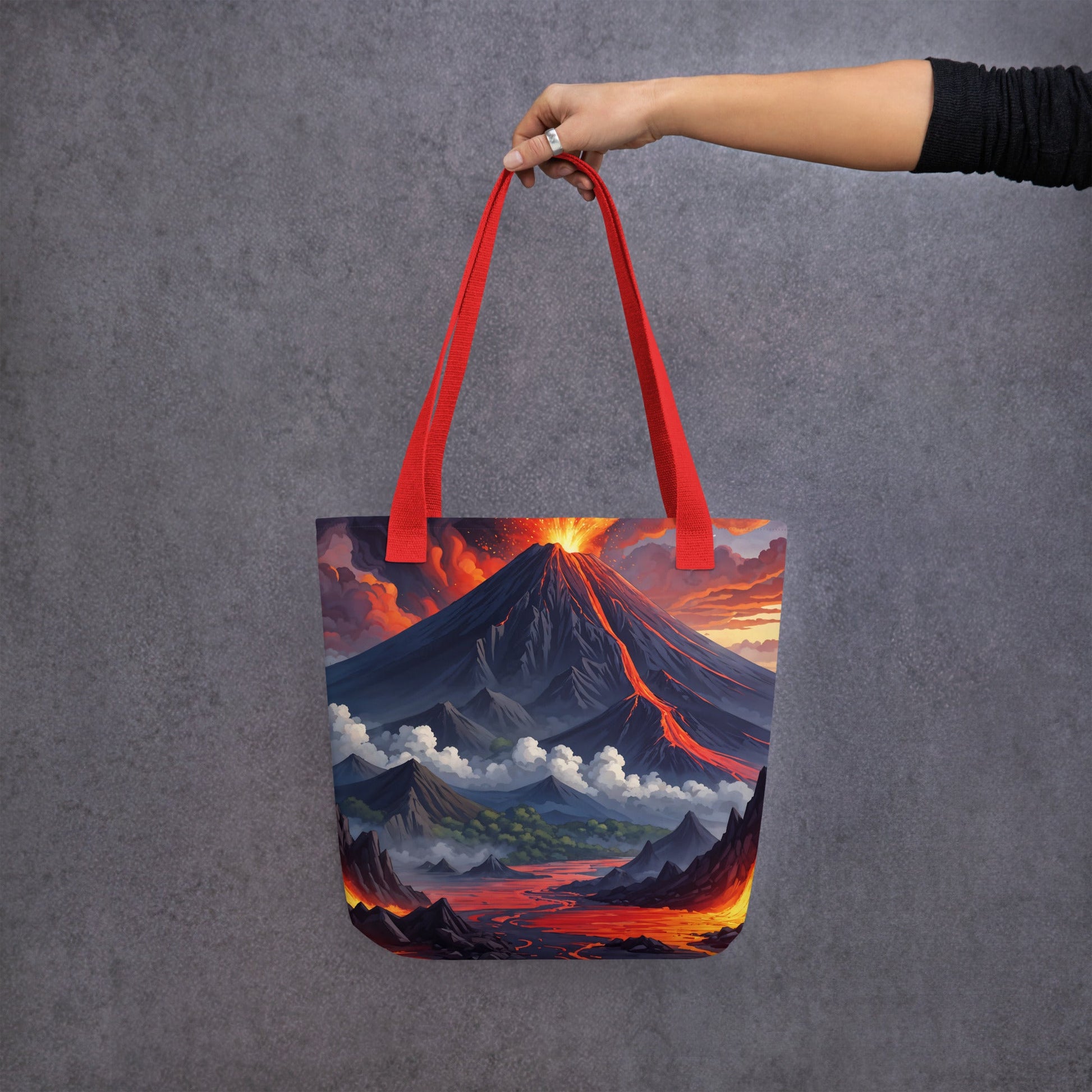 Volcano II Tote Bag - Tote Bags - Discovery Co.