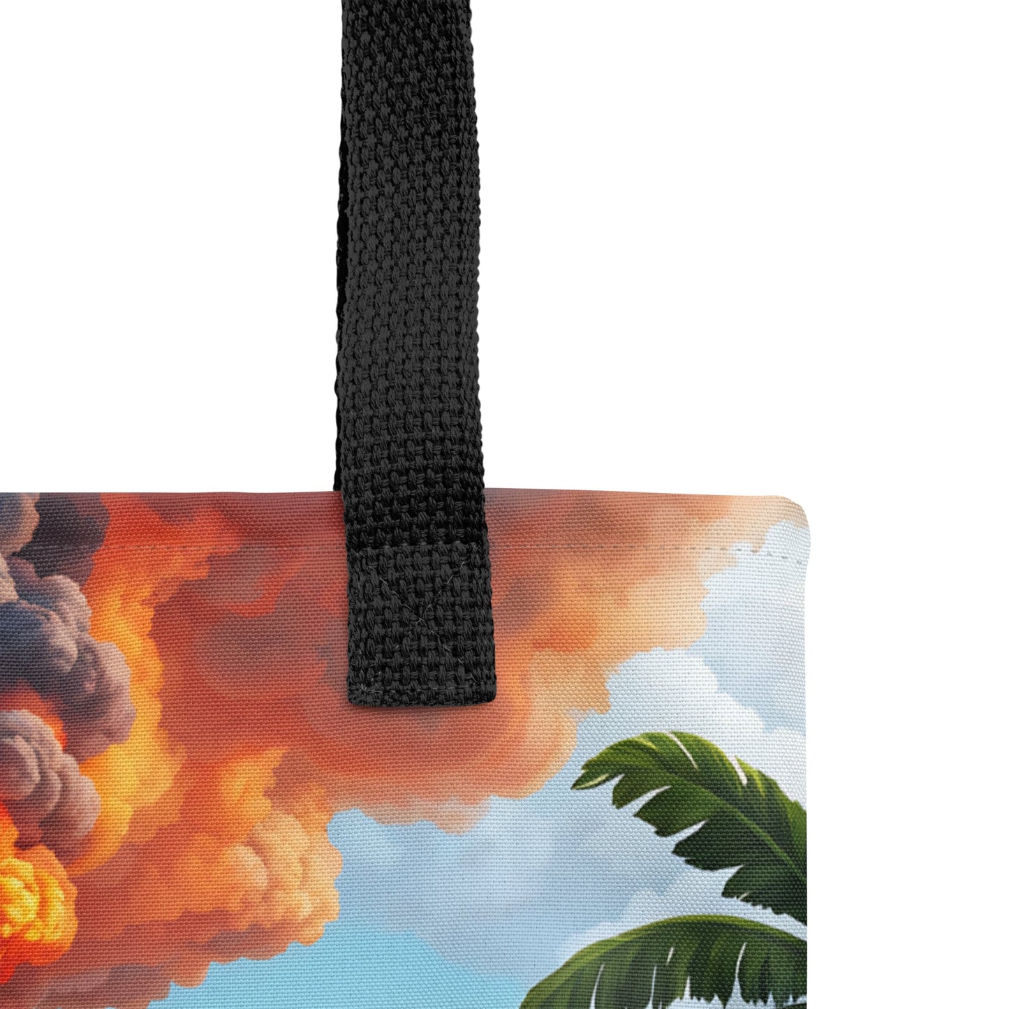 Volcano In The Jungle II Tote Bag - Tote Bags - Discovery Co.