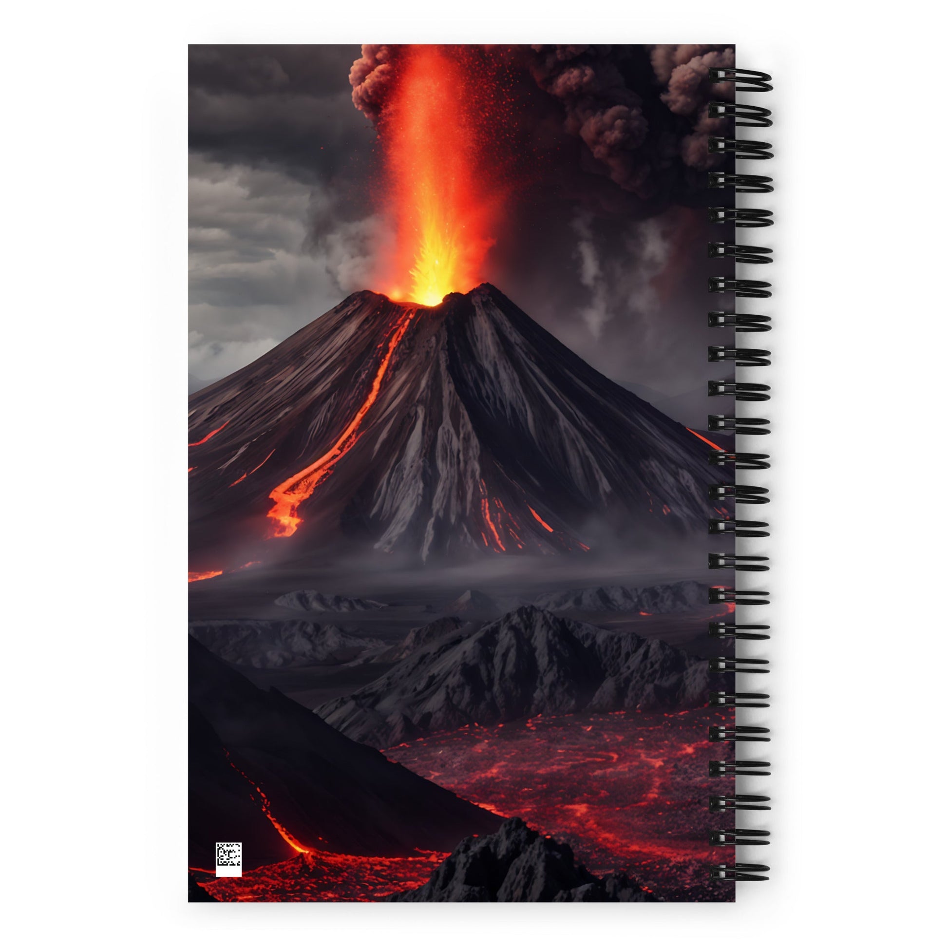 Volcano Spiral Notebook - Spiral Notebooks - Discovery Co.