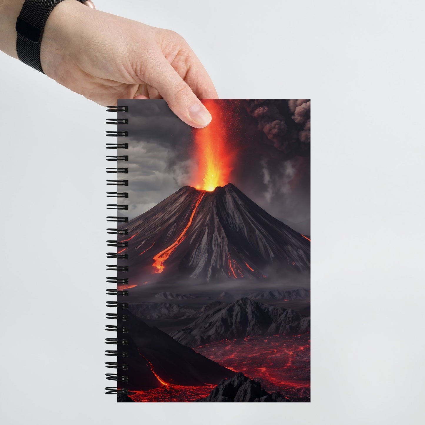 Volcano Spiral Notebook - Spiral Notebooks - Discovery Co.