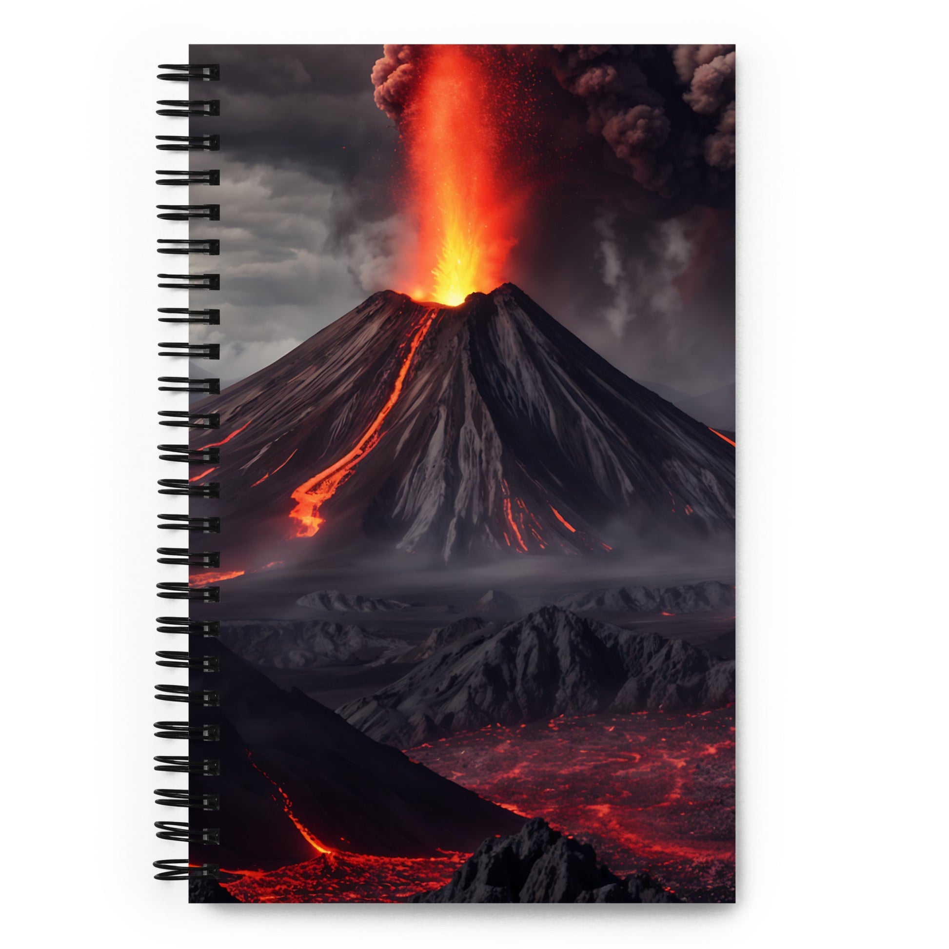 Volcano Spiral Notebook - Spiral Notebooks - Discovery Co.