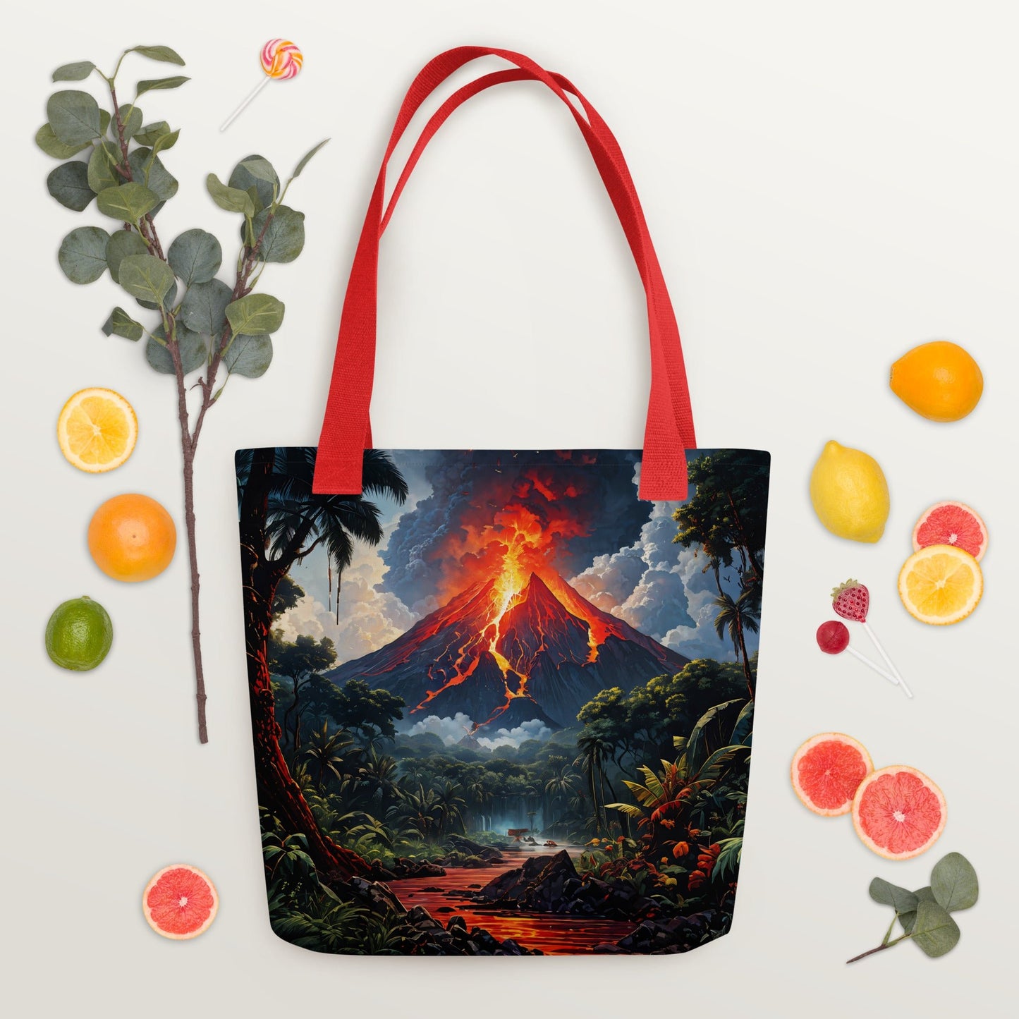 Volcano Tote Bag - Tote Bags - Discovery Co.