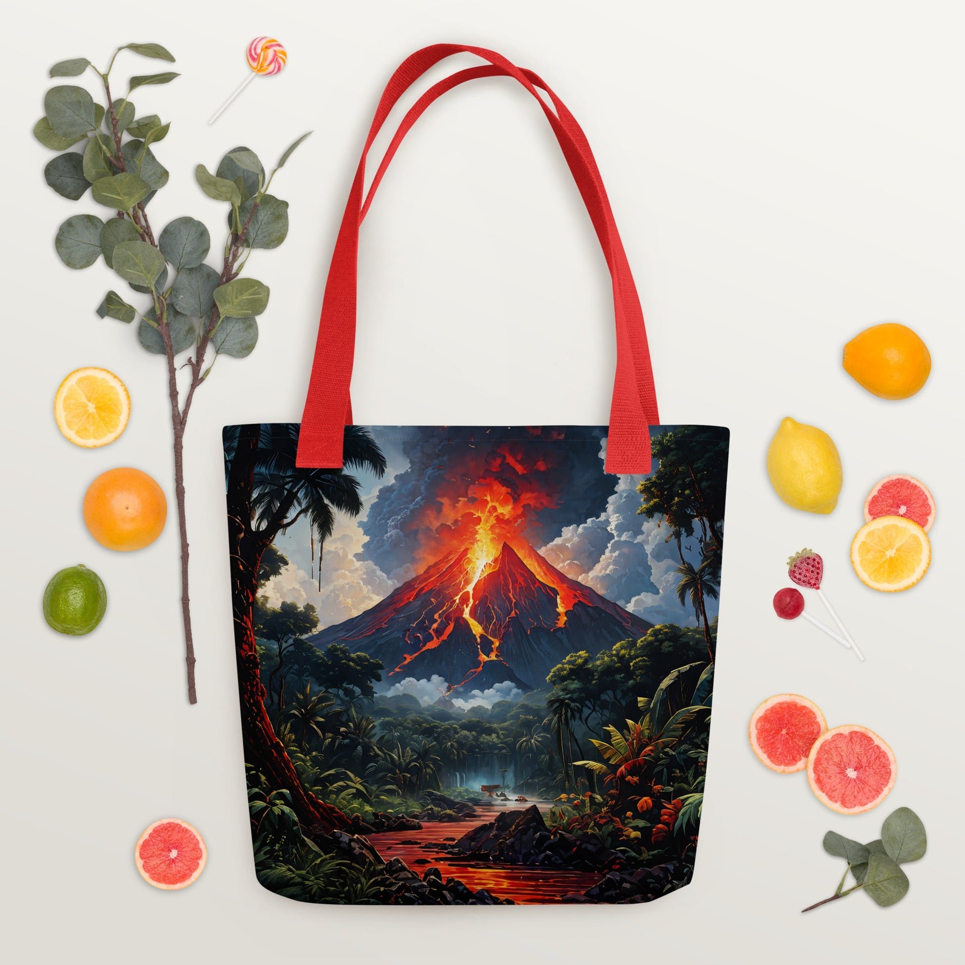 Volcano Tote Bag - Tote Bags - Discovery Co.