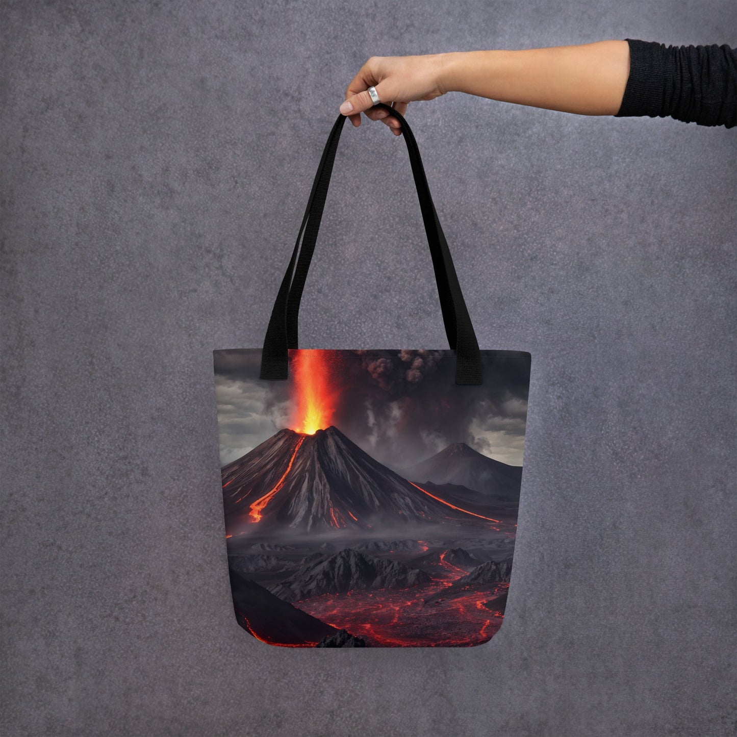 Volcano Tote Bag - Tote Bags - Discovery Co.