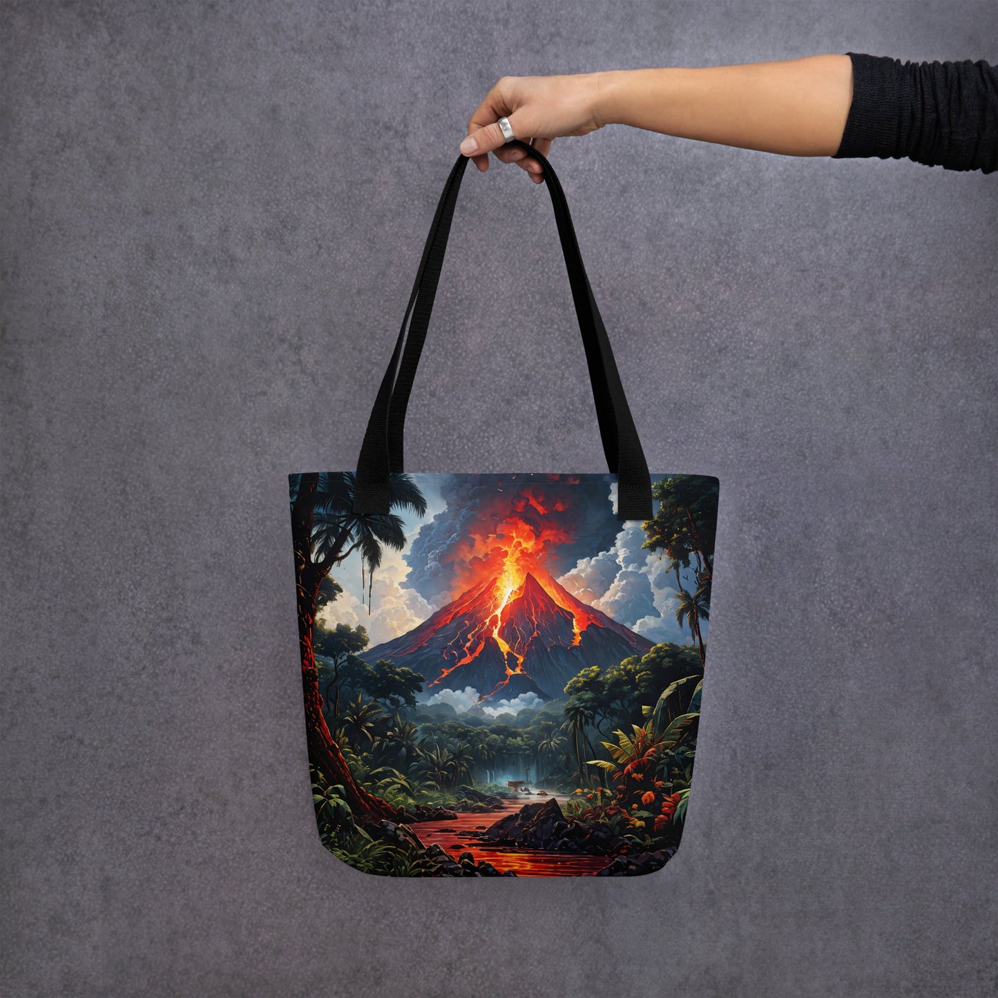 Volcano Tote Bag - Tote Bags - Discovery Co.