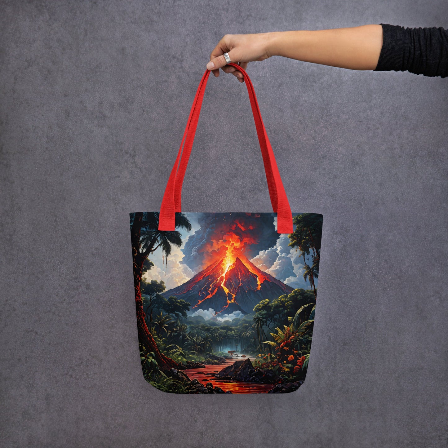 Volcano Tote Bag - Tote Bags - Discovery Co.