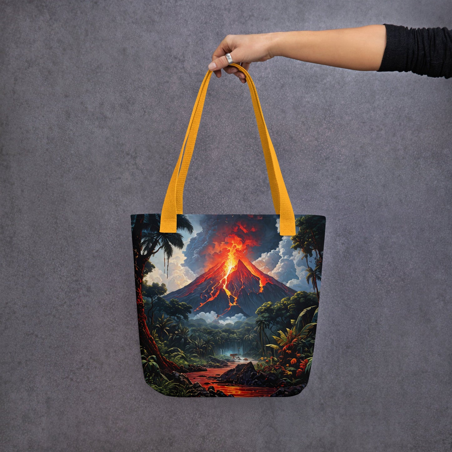 Volcano Tote Bag - Tote Bags - Discovery Co.