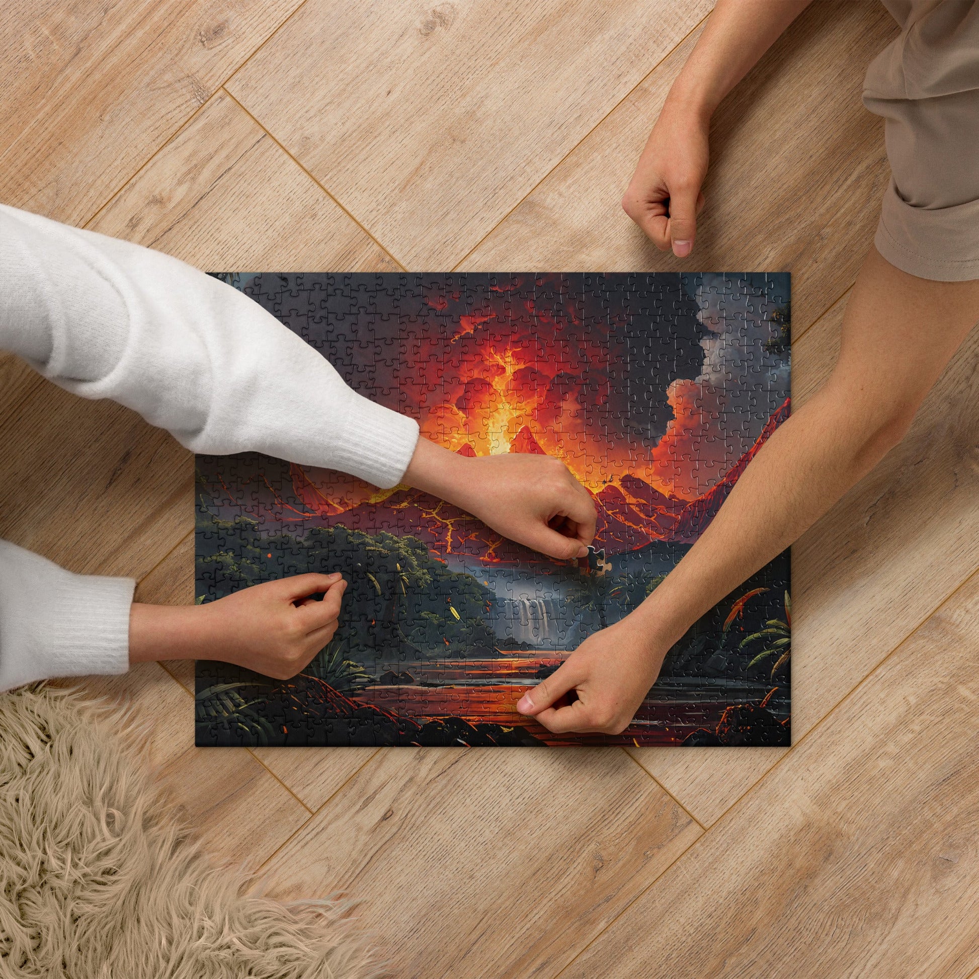 Volcano V Jigsaw Puzzle - Puzzle - Discovery Co.