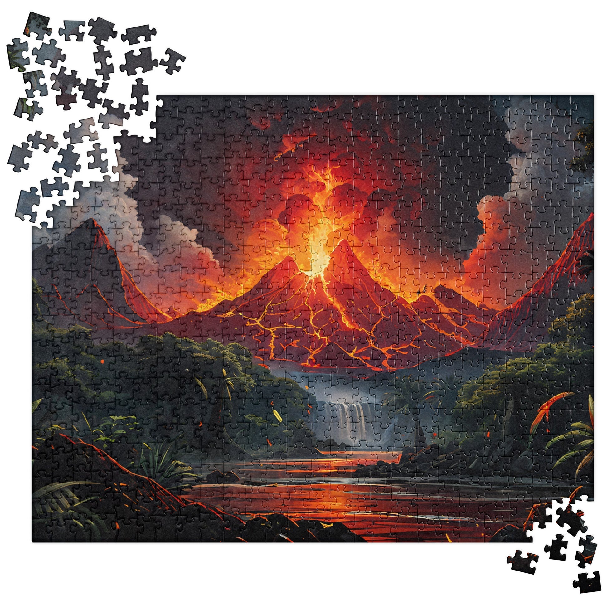 Volcano V Jigsaw Puzzle - Puzzle - Discovery Co.