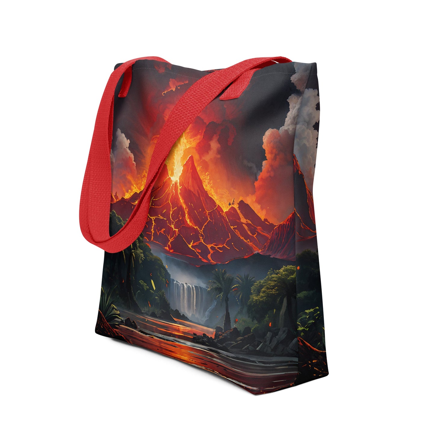 Volcano V Tote Bag - Tote Bags - Discovery Co.