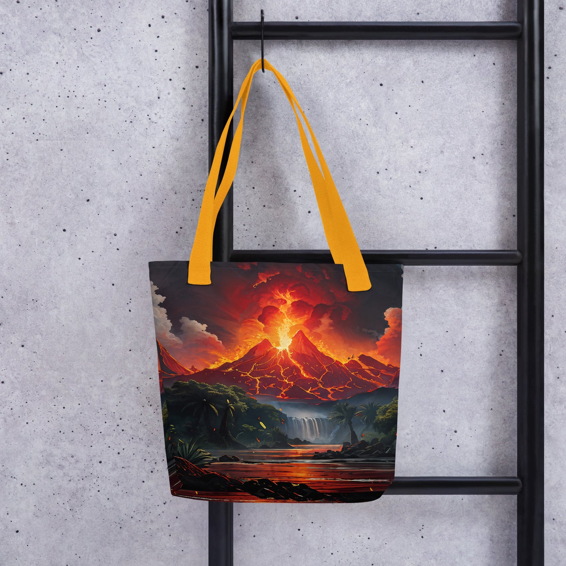 Volcano V Tote Bag - Tote Bags - Discovery Co.