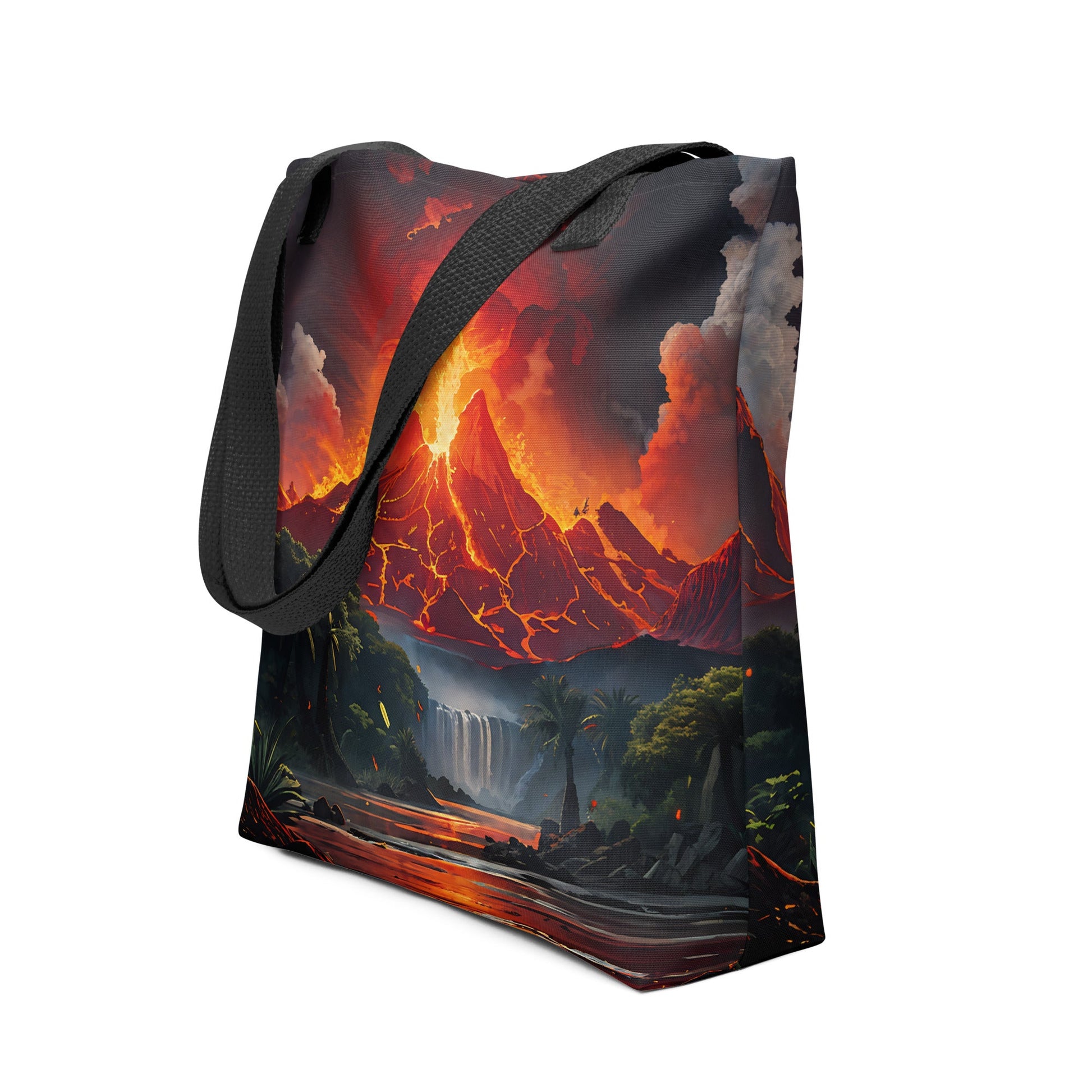 Volcano V Tote Bag - Tote Bags - Discovery Co.