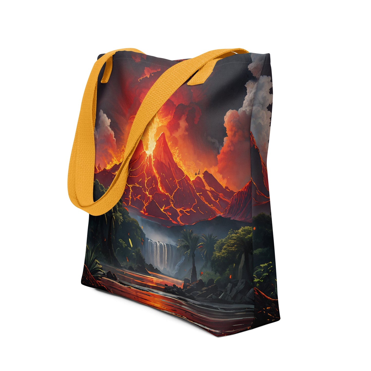 Volcano V Tote Bag - Tote Bags - Discovery Co.