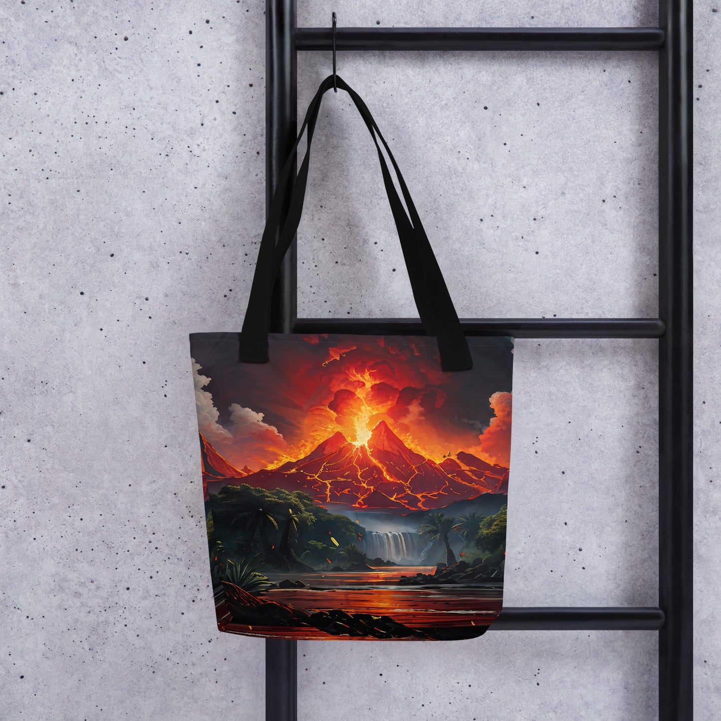 Volcano V Tote Bag - Tote Bags - Discovery Co.