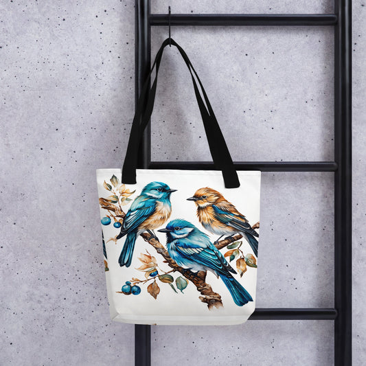 Watercolor Birds Tote Bag - Tote Bags - Discovery Co.