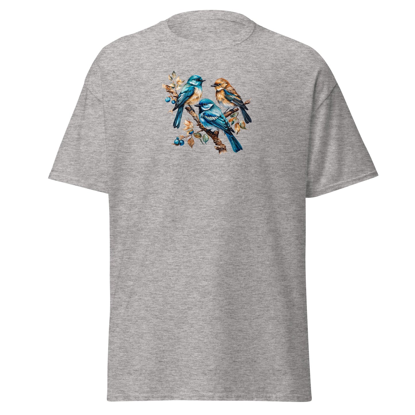Watercolor Birds Women's (Unisex) Classic Tee - Women's Shirts - Discovery Co.