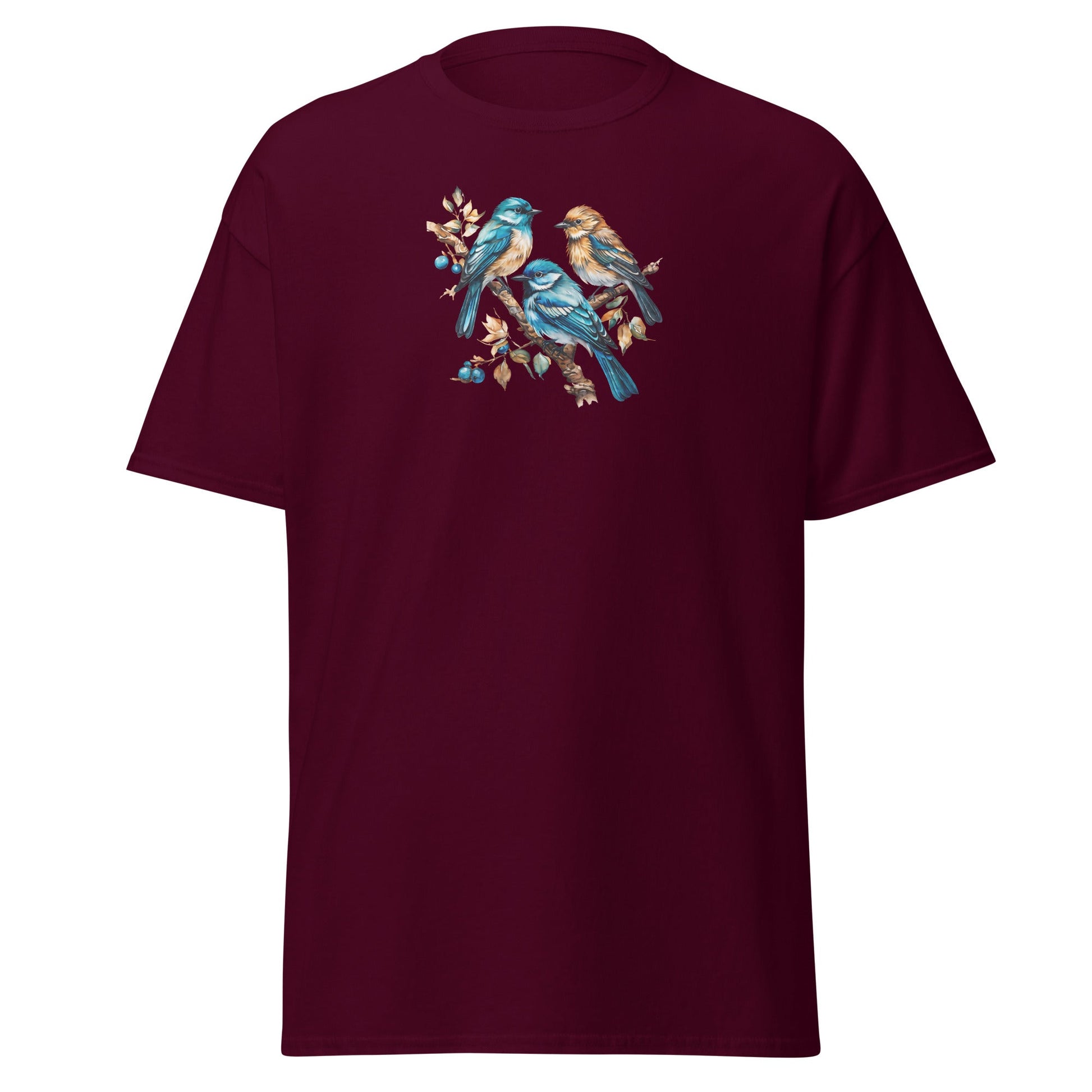 Watercolor Birds Women's (Unisex) Classic Tee - Women's Shirts - Discovery Co.