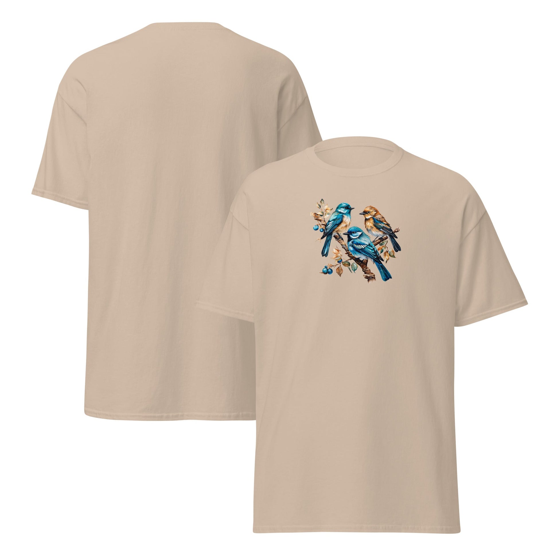 Watercolor Birds Women's (Unisex) Classic Tee - Women's Shirts - Discovery Co.