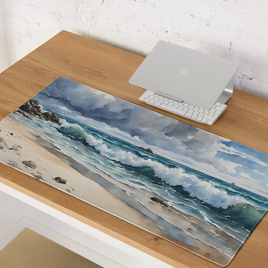 Watercolor Coastline Gaming Mouse Pad - Mouse Pads - Discovery Co.