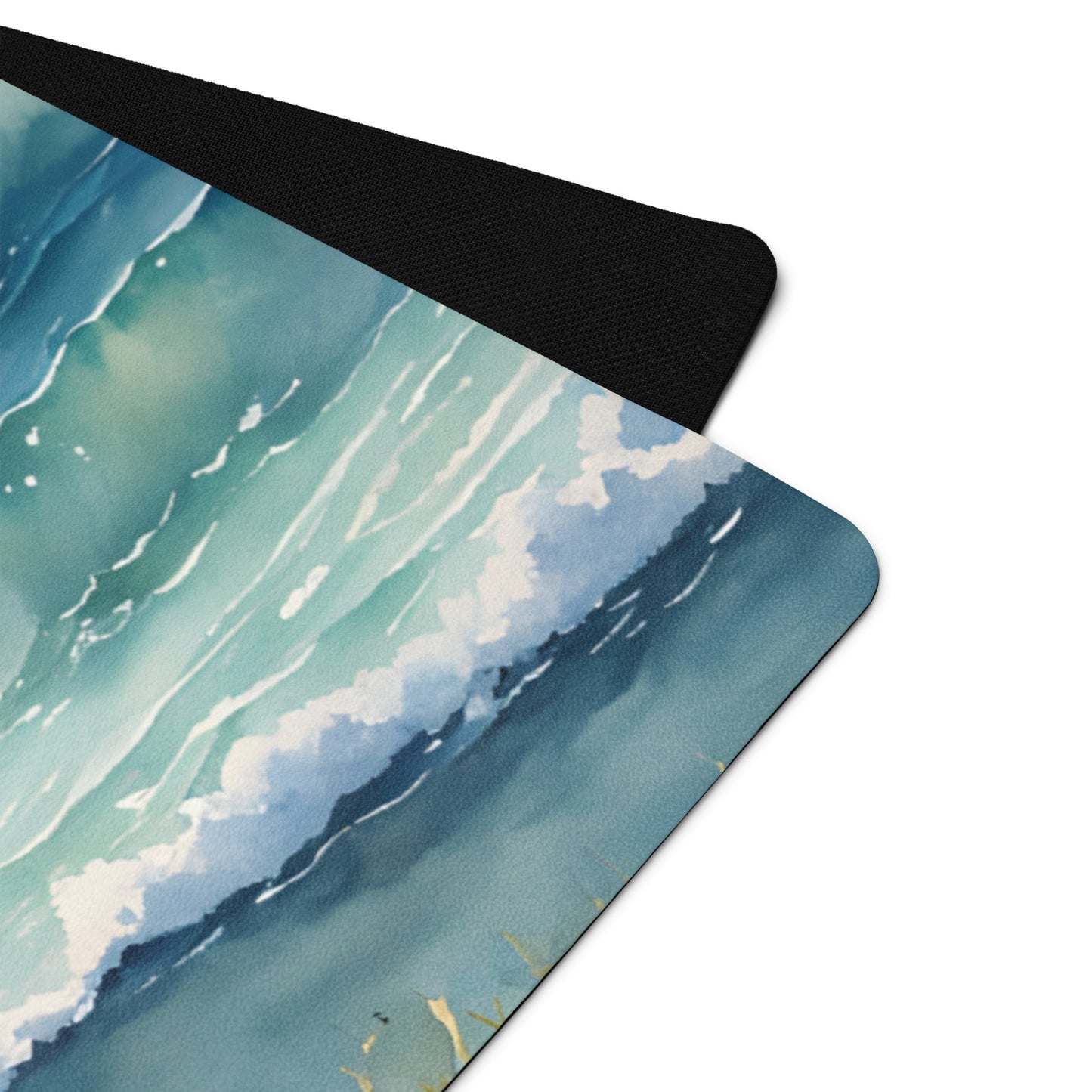 Watercolor Day At The Beach Yoga Mat - Yoga Mat - Discovery Co.