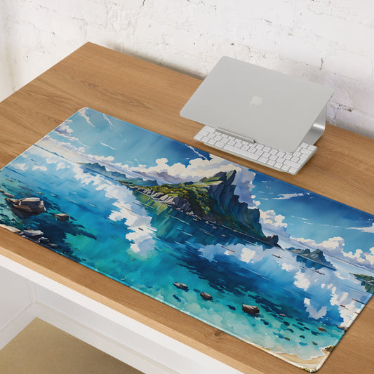 Watercolor Island II Gaming Mouse Pad - Mouse Pads - Discovery Co.