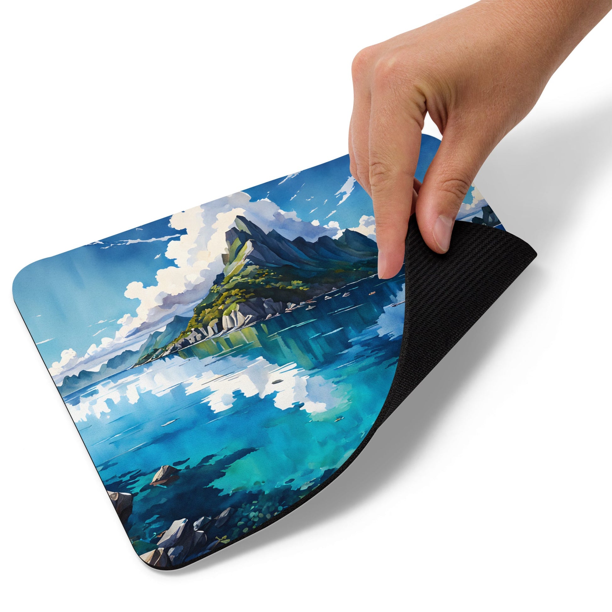 Watercolor Island II Mouse Pad - Mouse Pads - Discovery Co.
