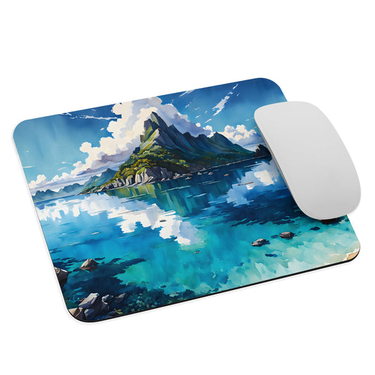 Watercolor Island II Mouse Pad - Mouse Pads - Discovery Co.