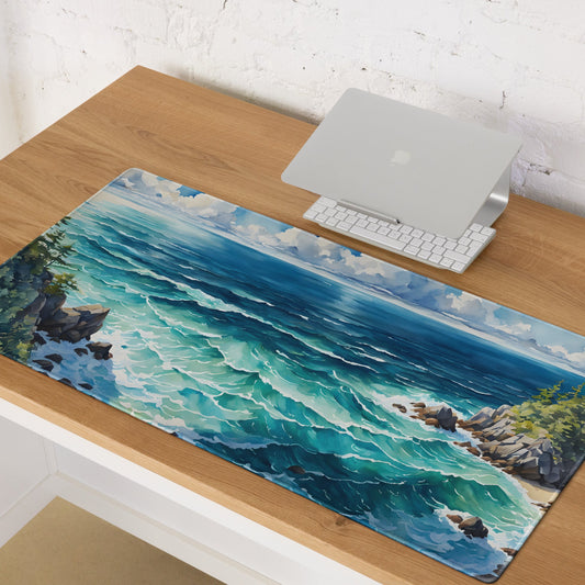 Watercolor Sea Gaming Mouse Pad - Mouse Pads - Discovery Co.