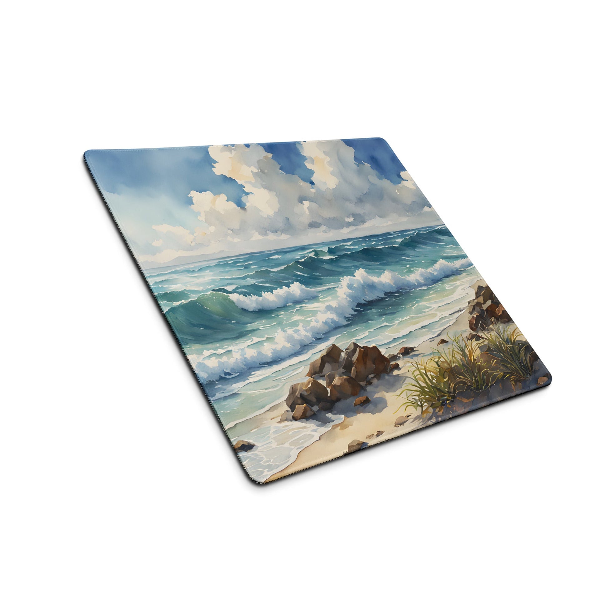 Watercolor Seashore Gaming Mouse Pad - Mouse Pads - Discovery Co.