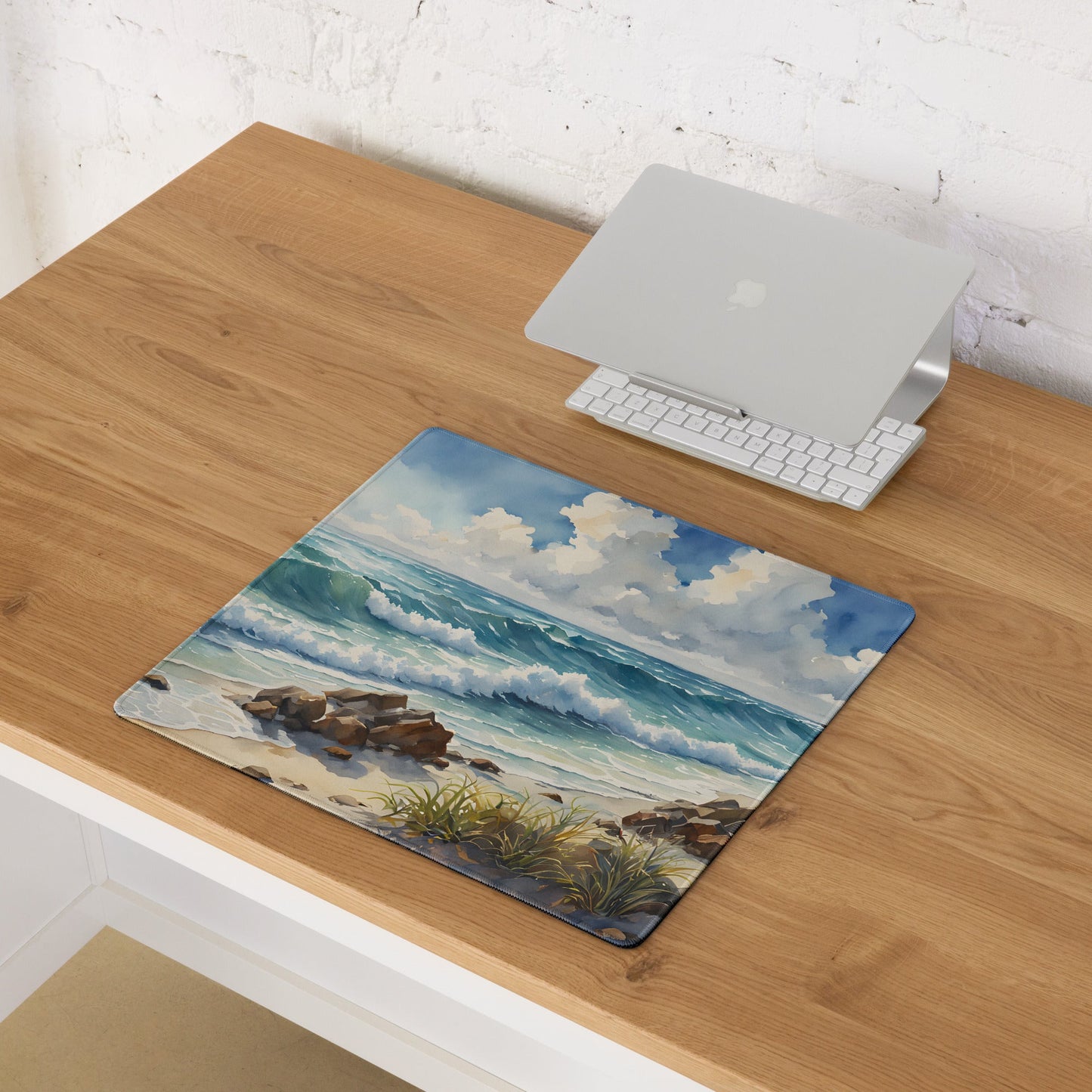 Watercolor Seashore Gaming Mouse Pad - Mouse Pads - Discovery Co.