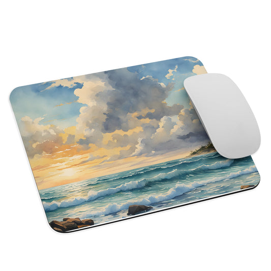 Watercolor Sunrise Mouse Pad - Mouse Pads - Discovery Co.