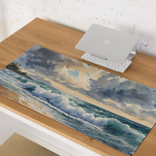 Watercolor Waves Gaming Mouse Pad - Mouse Pads - Discovery Co.